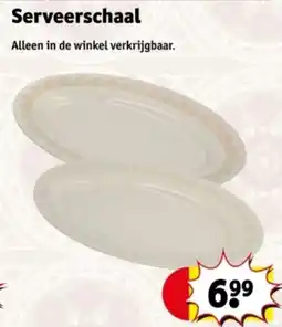 Kruidvat Serveerschaal aanbieding