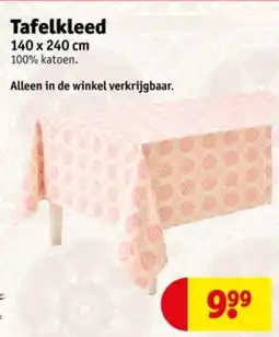Kruidvat Tafelkleed aanbieding