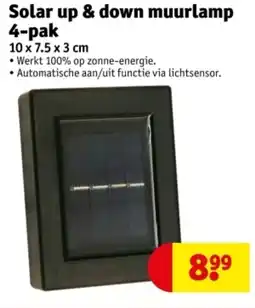 Kruidvat Solar up & down muurlamp aanbieding