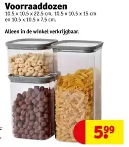Kruidvat Voorraaddozen aanbieding