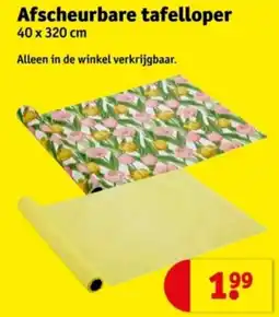 Kruidvat Afscheurbare tafelloper aanbieding