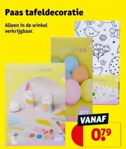 Kruidvat Paas tafeldecoratie aanbieding