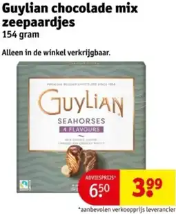 Kruidvat Guylian chocolade mix zeepaardjes aanbieding