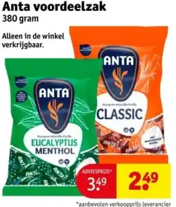 Kruidvat Anta voordeelzak aanbieding