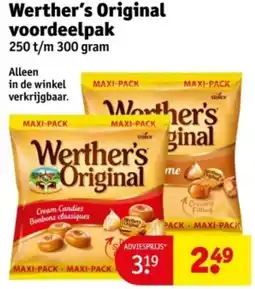 Kruidvat Werther's Original voordeelpak aanbieding