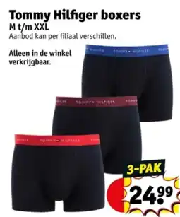 Kruidvat Tommy Hilfiger boxers aanbieding