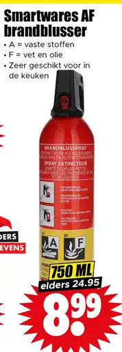 Dirk Smartwares AF brandblusser aanbieding