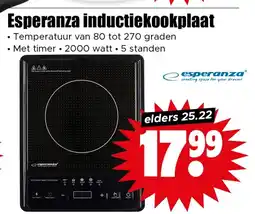 Dirk Esperanza inductiekookplaat aanbieding