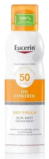 De Online Drogist Eucerin Sun Protection SPF50 Sun Mist aanbieding