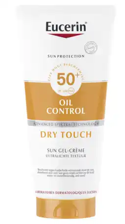 De Online Drogist Eucerin Sun Oil Control Gel-Crème Dry Touch SPF50 aanbieding