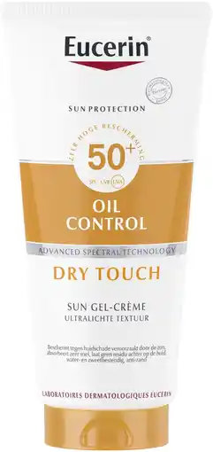 De Online Drogist Eucerin Sun Oil Control Gel-Crème Dry Touch SPF50 aanbieding