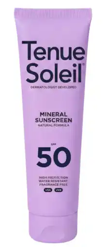 De Online Drogist Tenue Soleil Minerale Zonnecrème SPF50 aanbieding