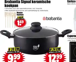 Dirk Brabantia Signal keramische kookpan aanbieding