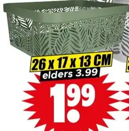 Dirk Dea Home opbergmand aanbieding