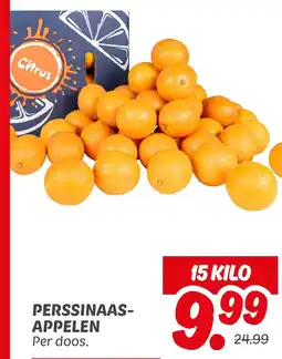 Dekamarkt Perssinaas- appelen aanbieding