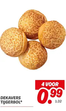Dekamarkt Dekavers tijgerbol aanbieding