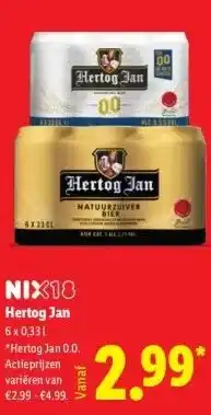Lidl Hertog Jan aanbieding
