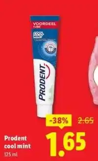 Lidl Prodent cool mint aanbieding