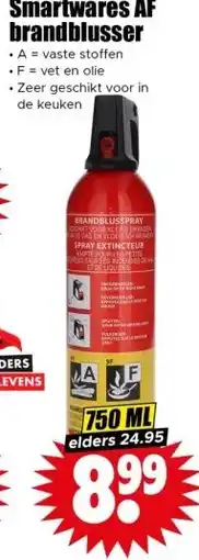 Dirk Smartwares AF brandblusser aanbieding