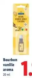 Lidl Bourbon vanille aroma aanbieding
