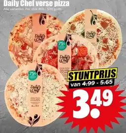 Dirk Daily Chef verse pizza aanbieding