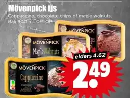 Dirk Mövenpick ijs aanbieding