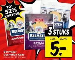 Vomar Voordeelmarkt Beemster Gesneden Kaas aanbieding