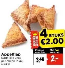 Vomar Voordeelmarkt Appelflap aanbieding
