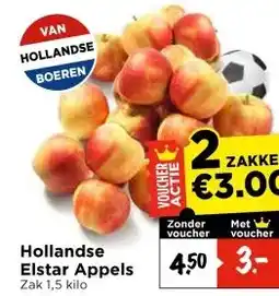 Vomar Voordeelmarkt Hollandse Elstar Appels aanbieding