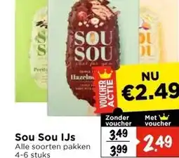 Vomar Voordeelmarkt Sou Sou IJs aanbieding