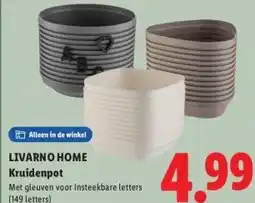 Lidl LIVARNO HOME Kruidenpot aanbieding