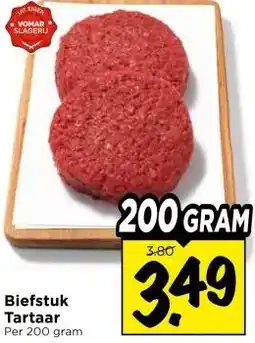 Vomar Voordeelmarkt Biefstuk Tartaar aanbieding