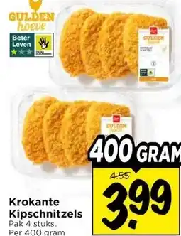 Vomar Voordeelmarkt Krokante Kipschnitzels aanbieding