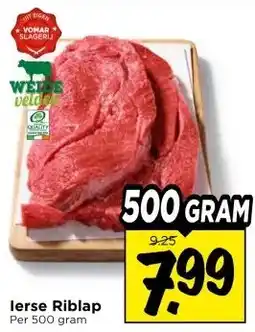 Vomar Voordeelmarkt lerse Riblap aanbieding
