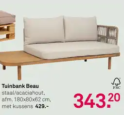 Karwei Tuinbank Beau aanbieding