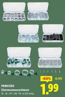Lidl PARKSIDE IJzerwarenassortiment aanbieding