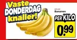 Vomar Voordeelmarkt Bananen aanbieding