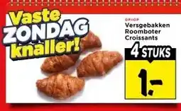 Vomar Voordeelmarkt Versgebakken Roomboter Croissants aanbieding
