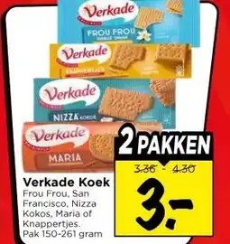 Vomar Voordeelmarkt Verkade Koek aanbieding
