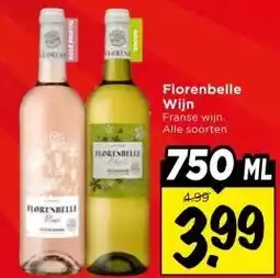 Vomar Voordeelmarkt Florenbelle Wijn aanbieding
