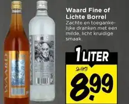 Vomar Voordeelmarkt Waard Fine of Lichte Borrel aanbieding