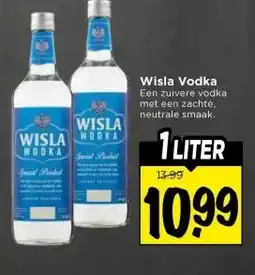 Vomar Voordeelmarkt Wisla Vodka aanbieding