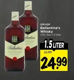 Vomar Voordeelmarkt Ballantine's Whisky aanbieding