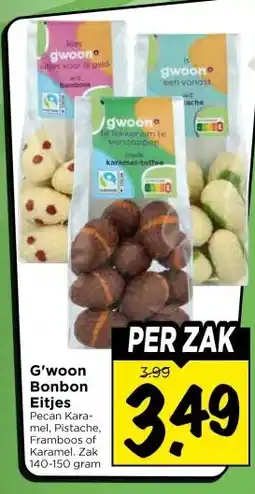 Vomar Voordeelmarkt G'woon Bonbon Eitjes aanbieding