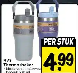 Vomar Voordeelmarkt RVS Thermosbeker aanbieding
