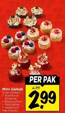 Vomar Voordeelmarkt Mini Gebak aanbieding