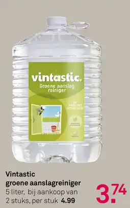 Karwei Vintastic groene aanslagreiniger aanbieding