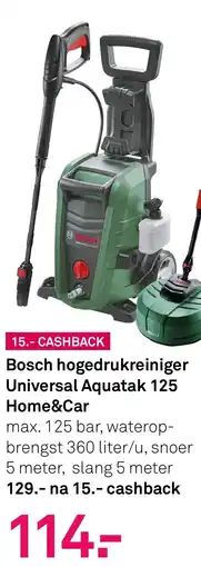 Karwei Bosch hogedrukreiniger Universal Aquatak 125 Home&Car aanbieding