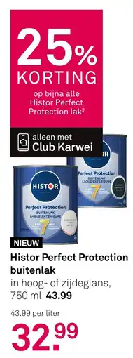 Karwei Histor Perfect Protection buitenlak aanbieding