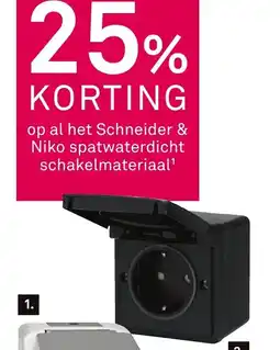Karwei Niko stopcontact Hydro aanbieding
